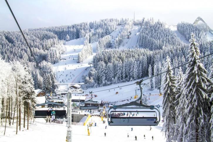 Ferienwohnung Little Home In Winterberg-Neuastenberg エクステリア 写真